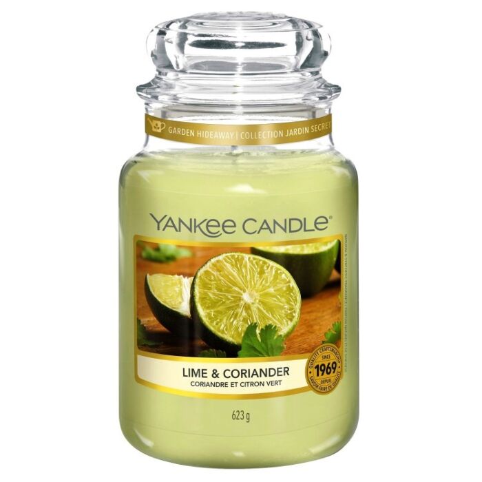 Yankee Candle Lime & Coriander - Large Jar